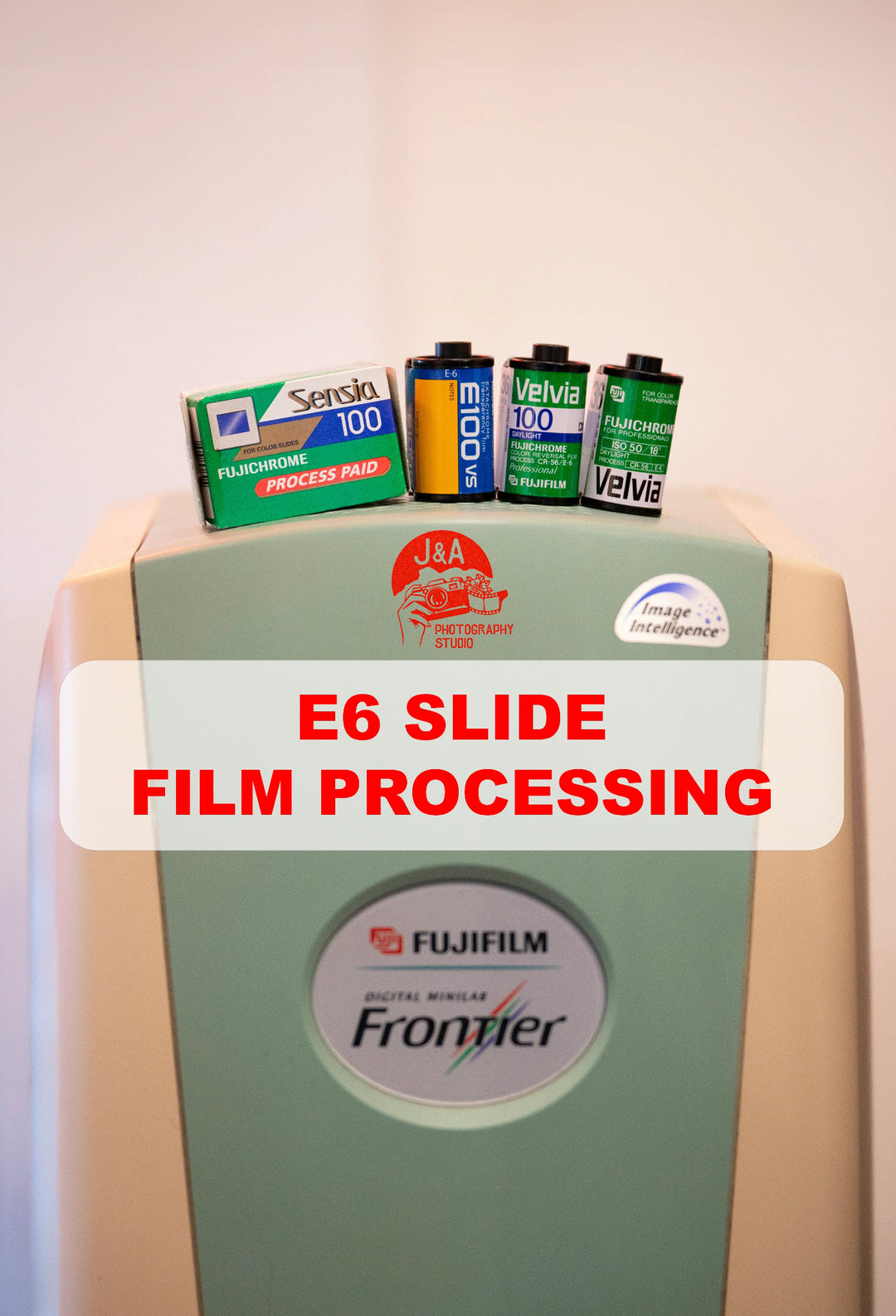 E6 Slide film processing - J&A Photography Studio