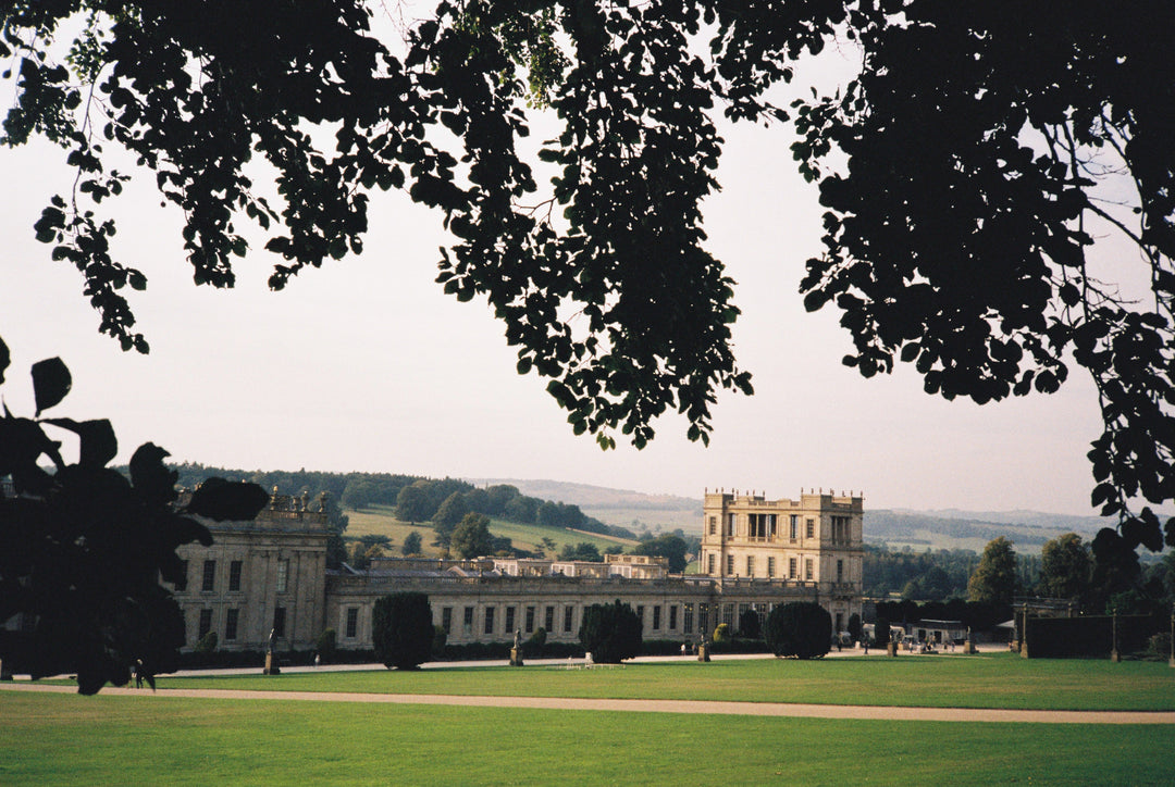 Chatsworth House garden, shot with Fujifilm 200 - 35mm film