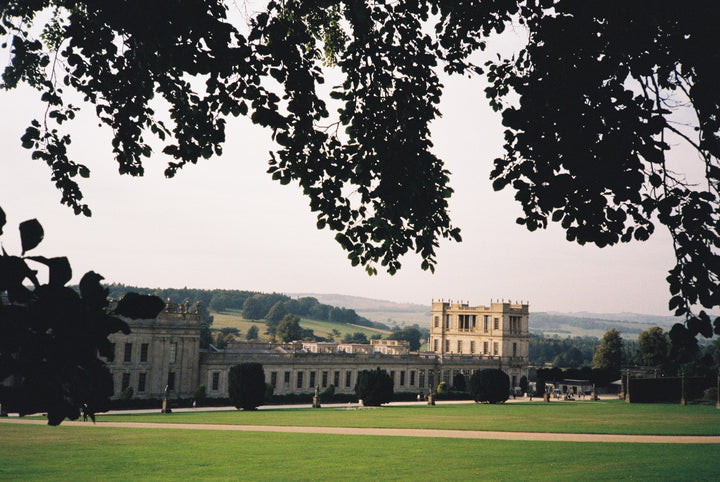Chatsworth House garden, shot with Fujifilm 200 - 35mm film