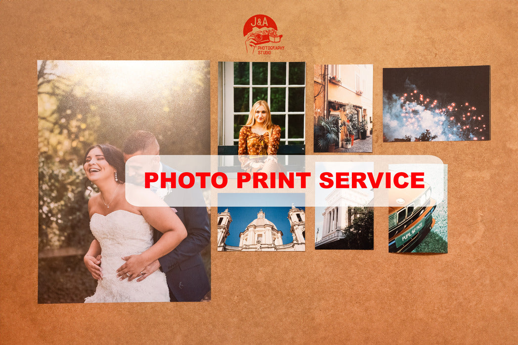 Photo print service - J&A Photography Studio