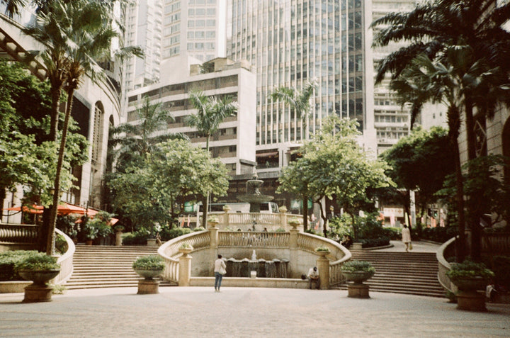 Exchange Square in Central, Hong Kong, Lomography Metropolis - 35mm film
