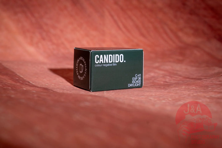 Candido 400 35mm film roll for colour analog photography with fine grain and versatile ISO
