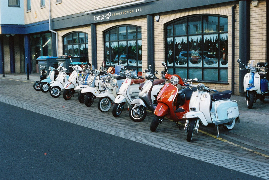 Vibrant everyday moment shot on Candido 800 35mm film