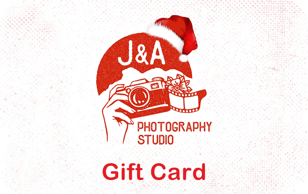 Christmas gift card - J&A Photography Studio