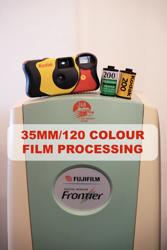 35mm/120 Colour Film processing - J&A Photography Studio