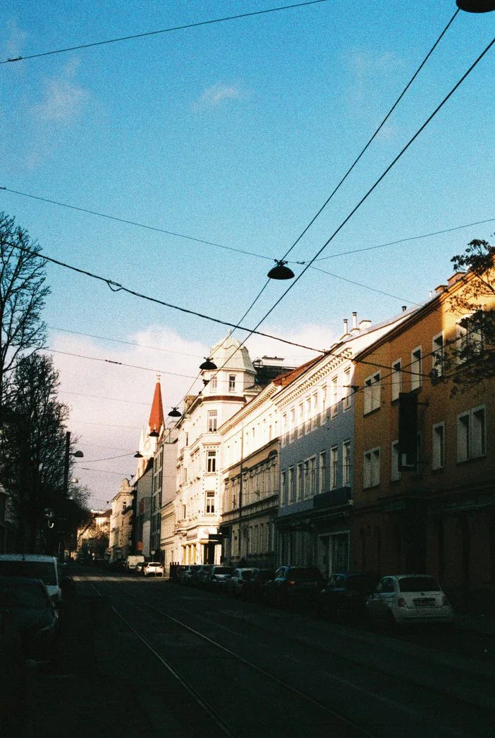 Everyday moment photographed on Harman Phoenix 200 35mm film