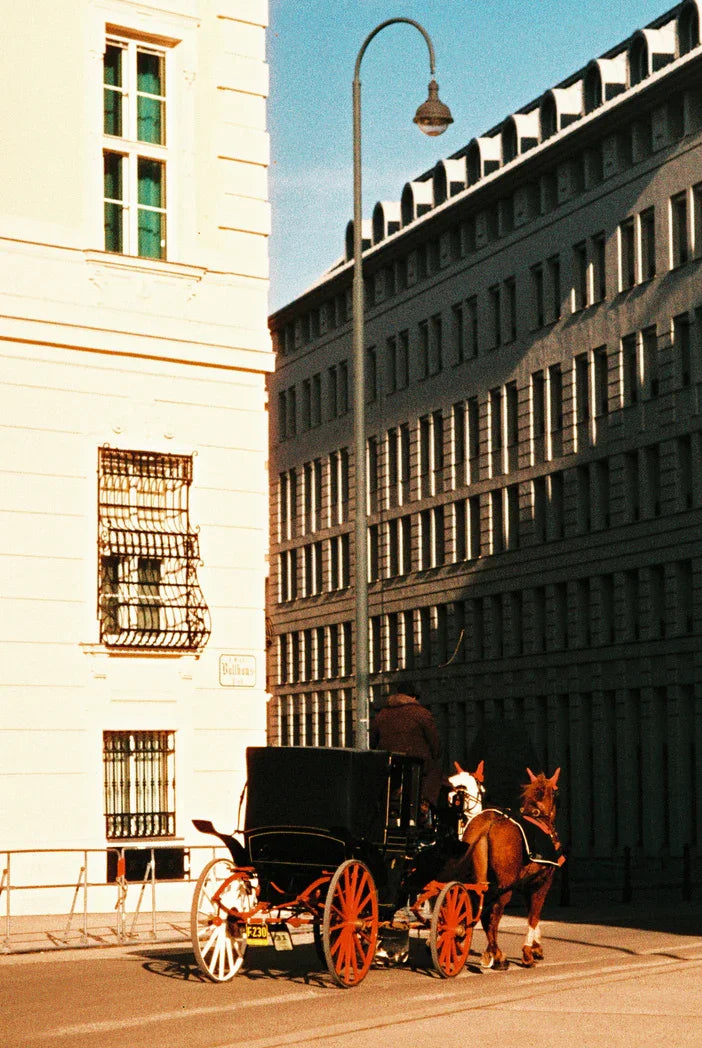 Street scene captured on Harman Phoenix 200 35mm color film
