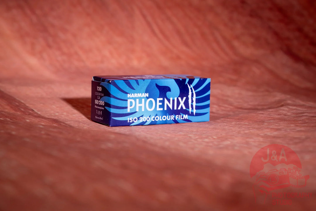 Harman Phoenix 200 II 120 film by Ilford Harman for creative analog photography