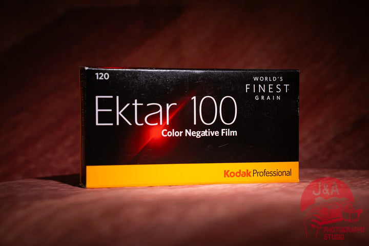 Kodak Ektar 100 120 medium format color negative film roll for sharp, vibrant analog photography, 5 rolls