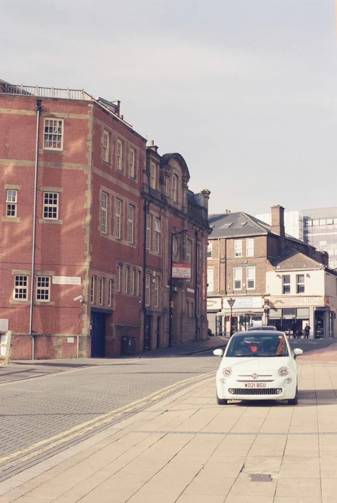 Street photography image taken using Kodak 5207 35mm film