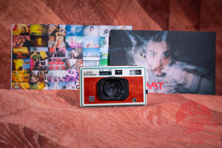 LomoApparat 35mm film camera Neubau Edition with 21 mm wide angle lens