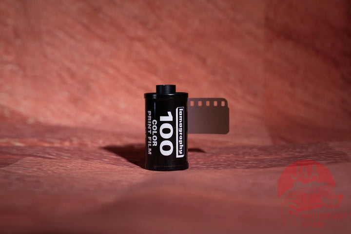 Lomography 100 35mm color negative film roll for vibrant, fine-grain analog photography and creative Lomography shots, 1 roll