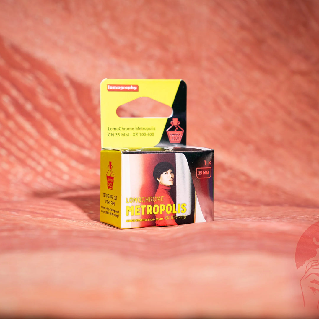 Lomography Metropolis 35mm film roll for lomochrome metropolis film photography