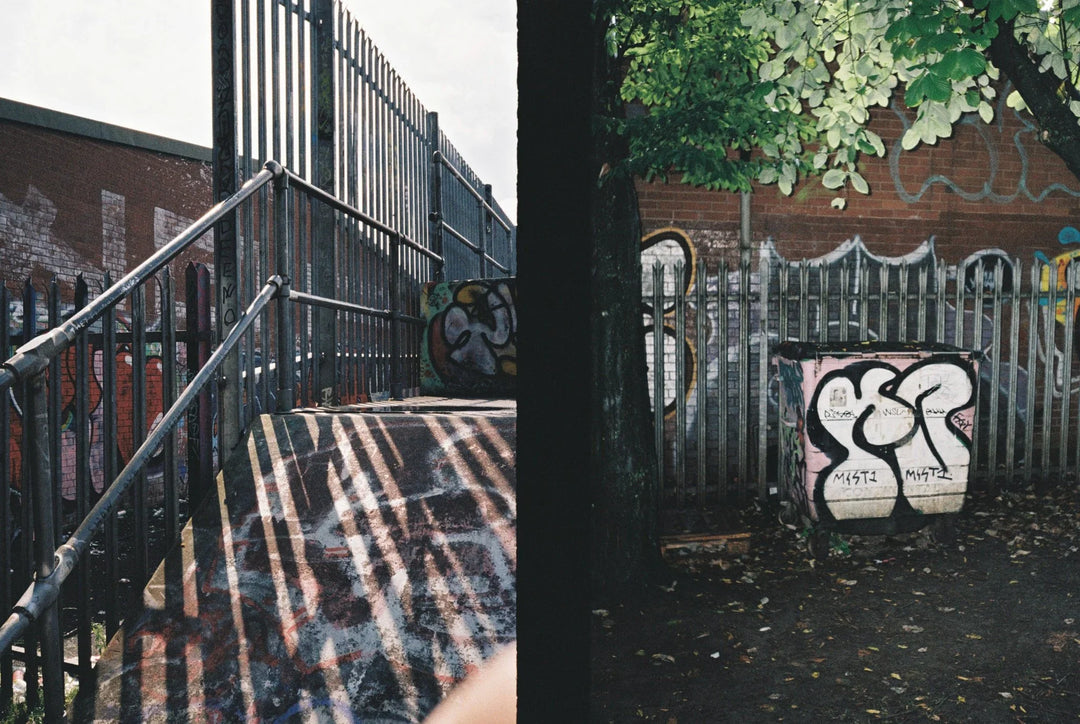 Creative analog shot captured on Pentax 17 film camera