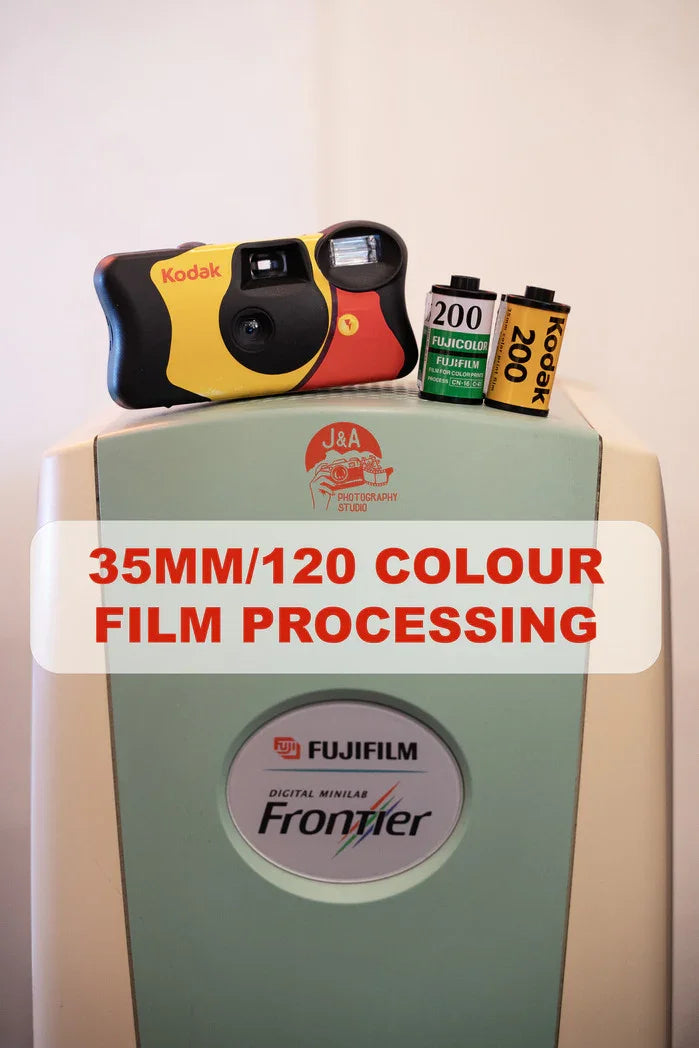 35mm/120 Colour Film processing - J&A Photography Studio