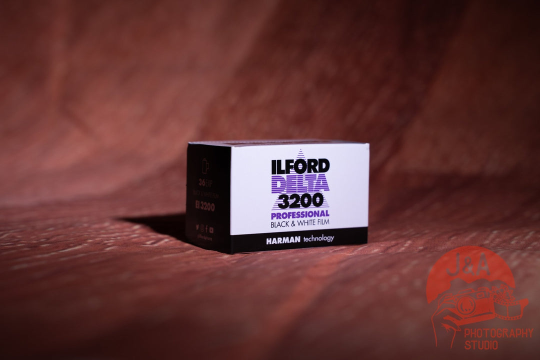 Ilford Delta 3200 35mm black and white film - 36exp - J&A Photography Studio