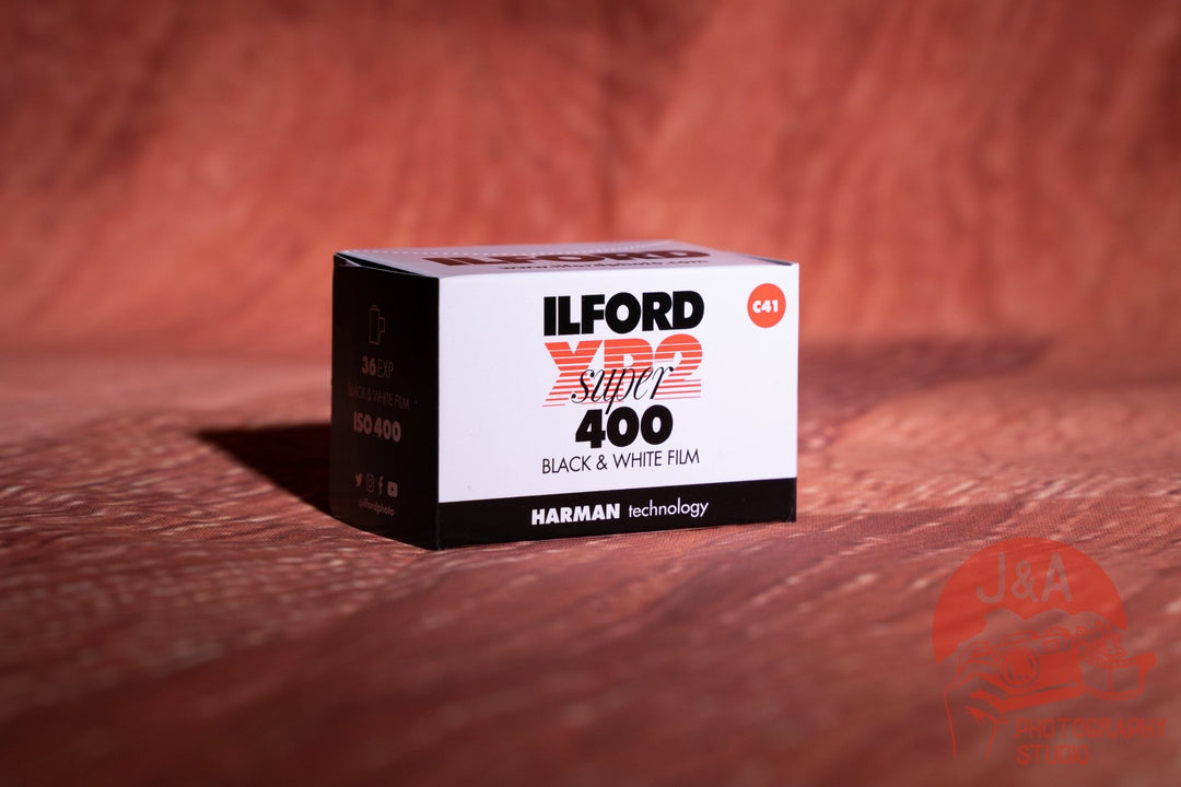 Ilford XP2 35mm Black and white film - 36exp - J&A Photography Studio