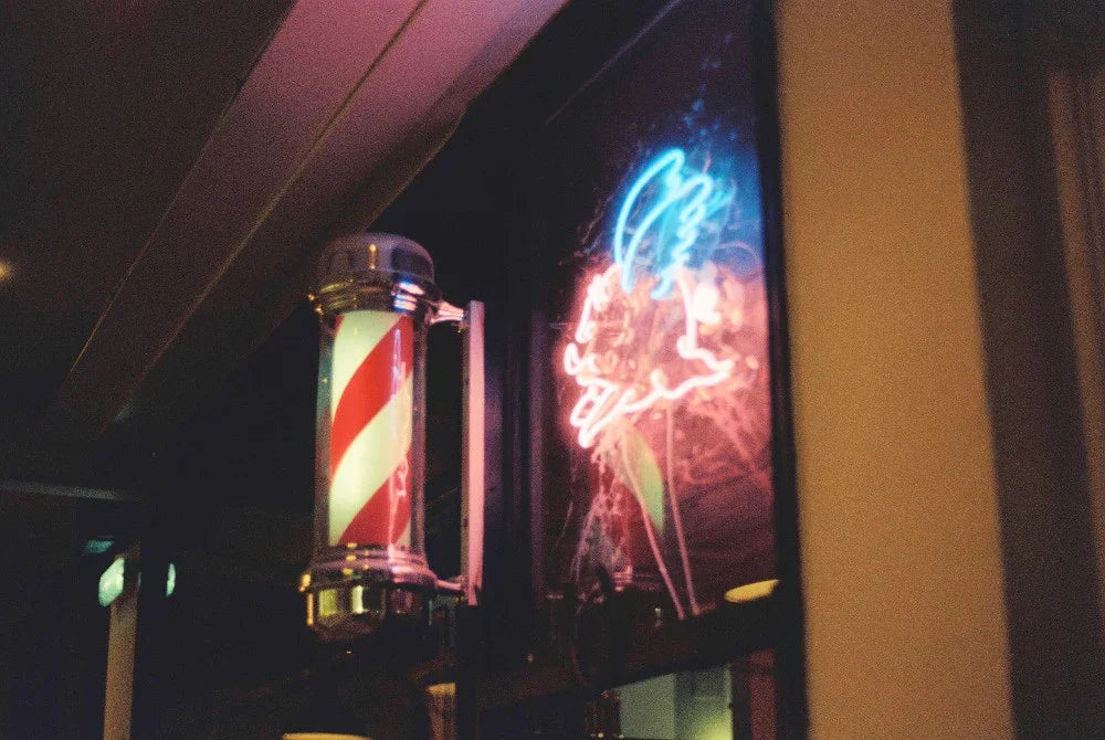 Creative analog photo captured with Kodak 5207 35mm film